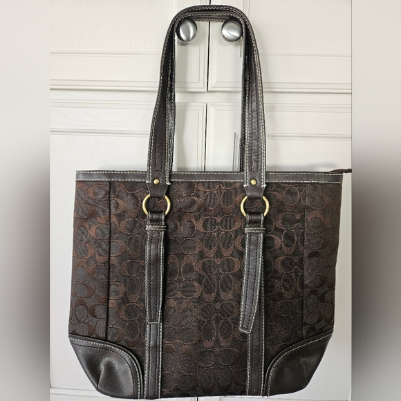 Vintage Y2K Coach Tote - Picture 1 of 7
